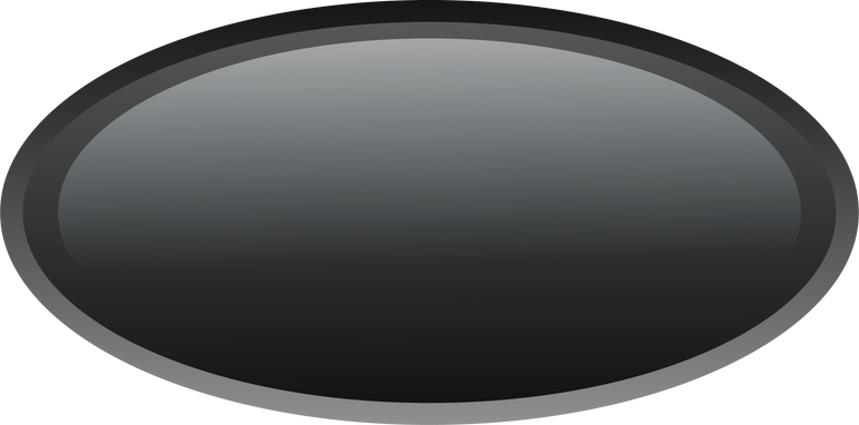 Black Oval Glossy Label